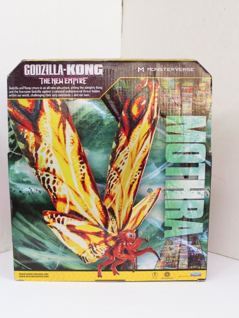 MonsterVerse Godzilla x Kong The New Empire 11 Giant Mothra Action Figure - Picture 8 of 15
